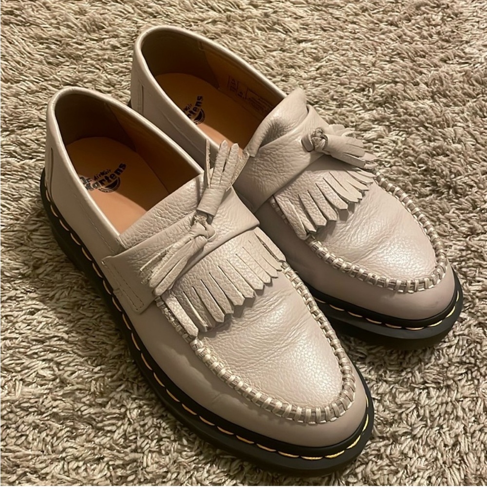 ADRIAN SMOOTH LEATHER TASSEL LOAFERS